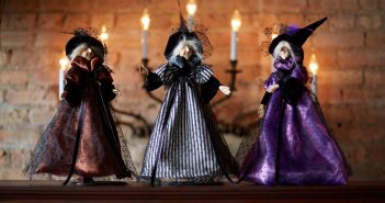 Fall Under the Spell: Halloween and Fall Decor Three Witches Halloween Decor