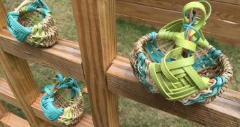 Handmade Outdoor and Garden Designer Baskets by Derek